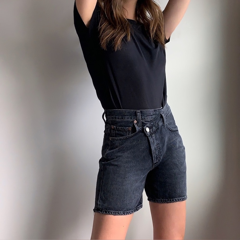 Agolde Criss Cross Shorts